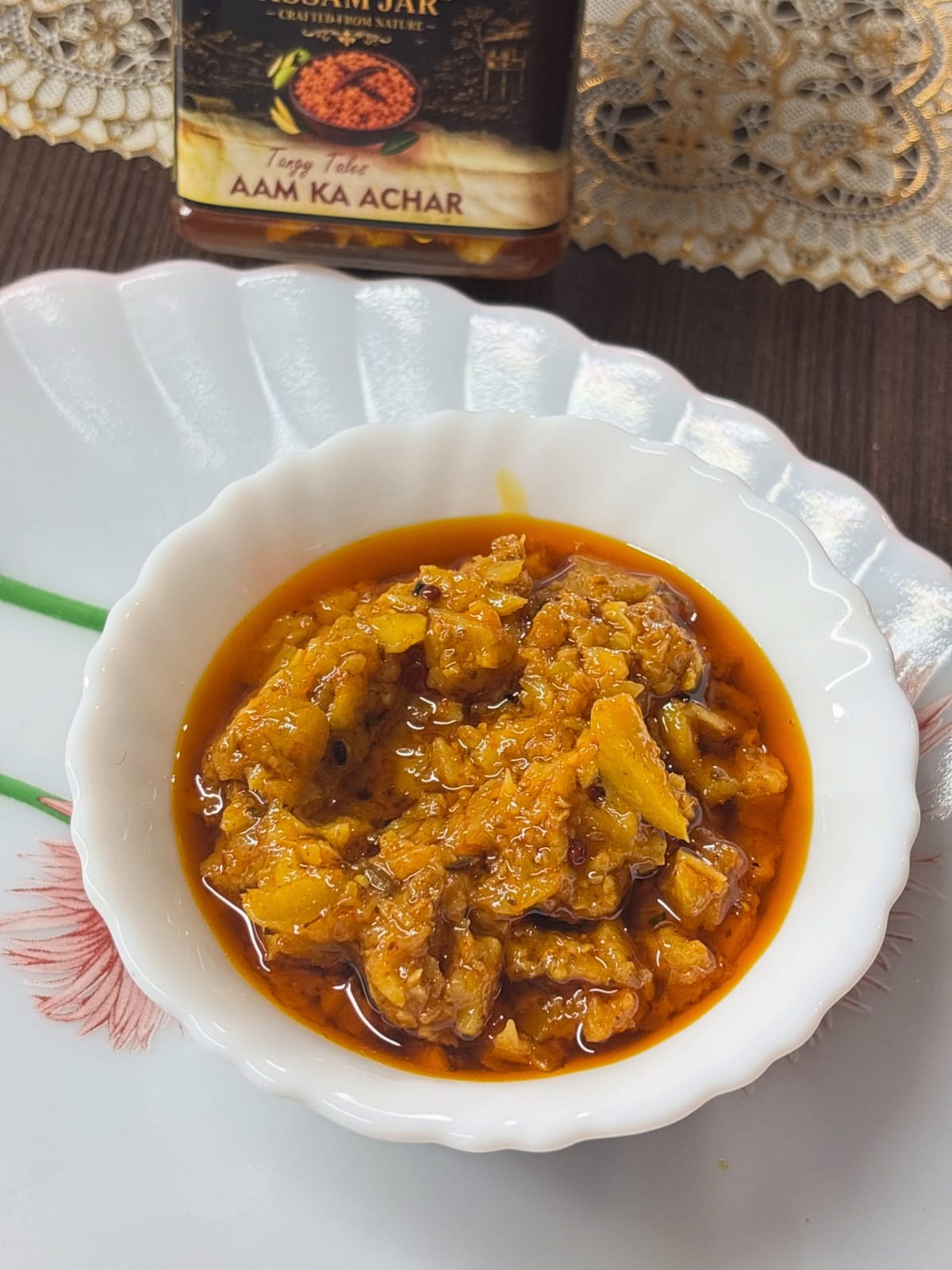 Mango pickle bowl
